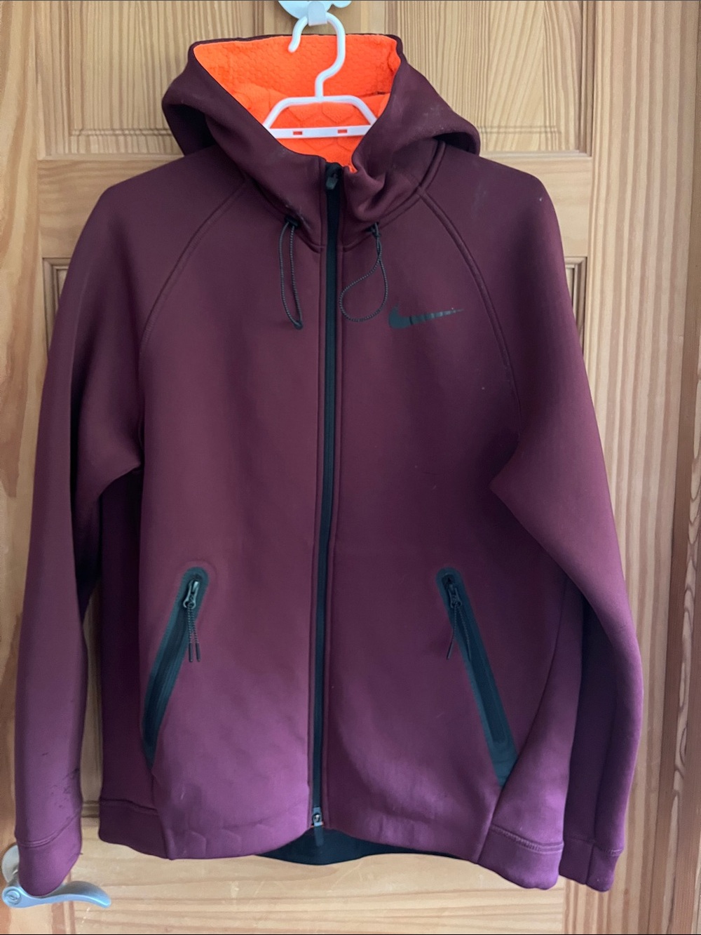 Nike Dri-fit Performance Jacket with Orange Interior